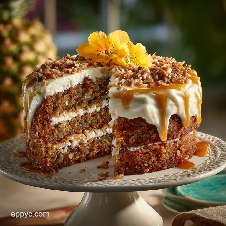 Hummingbird Cake: the Ultimate Tropically Spiced Classic Recipe presentation