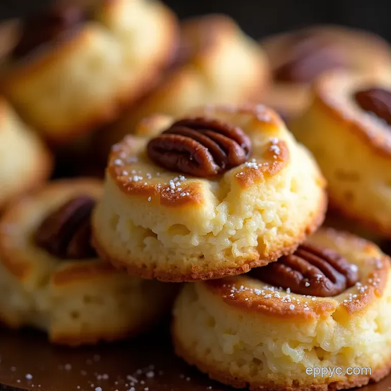 Classic Pecan Sandies presentation