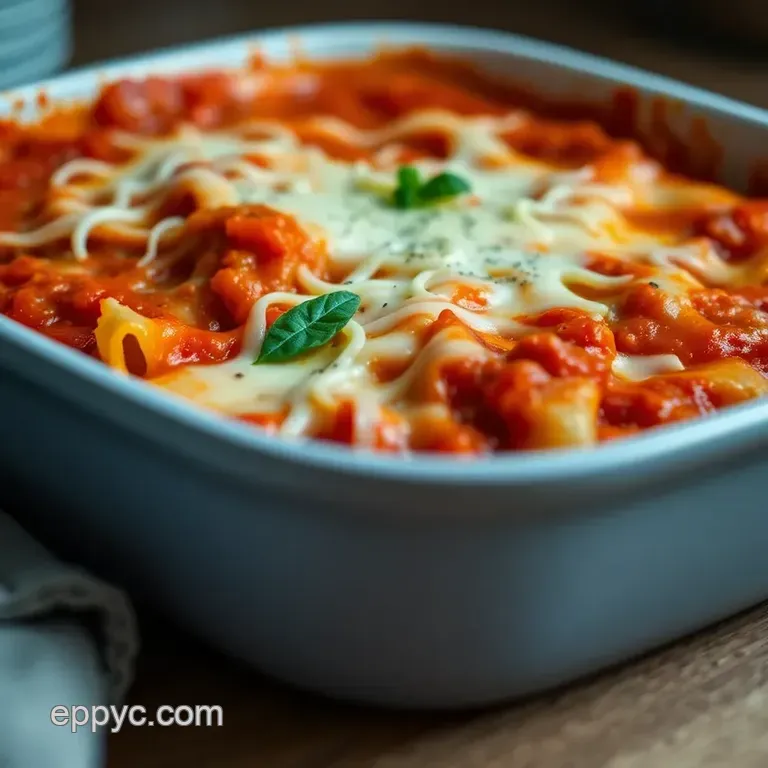 Classic Ricotta Cheese Lasagna: A Comforting Italian Classic presentation