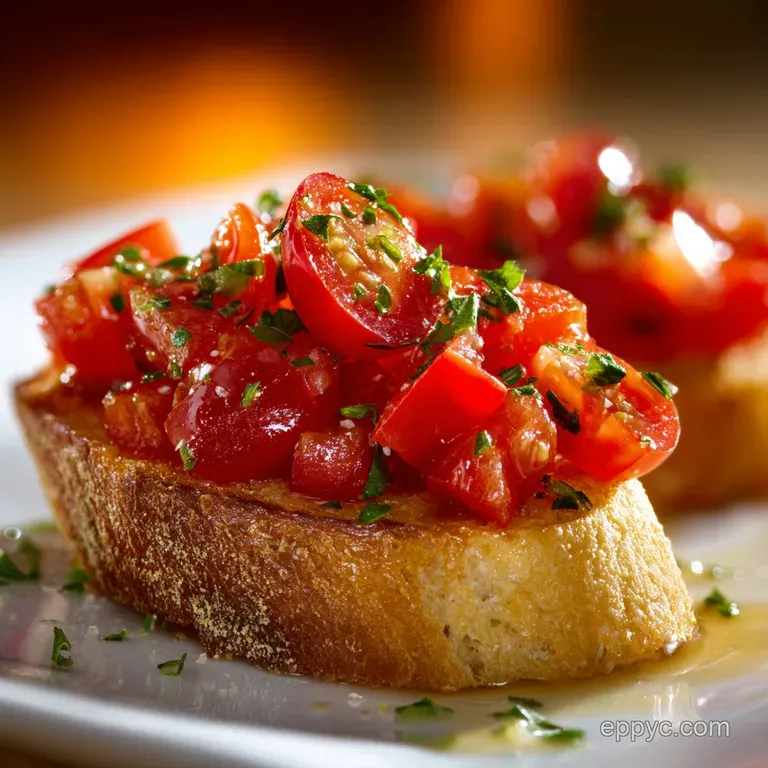 Tomato Bruschetta: The Classic Italian Summer Essential Recipe