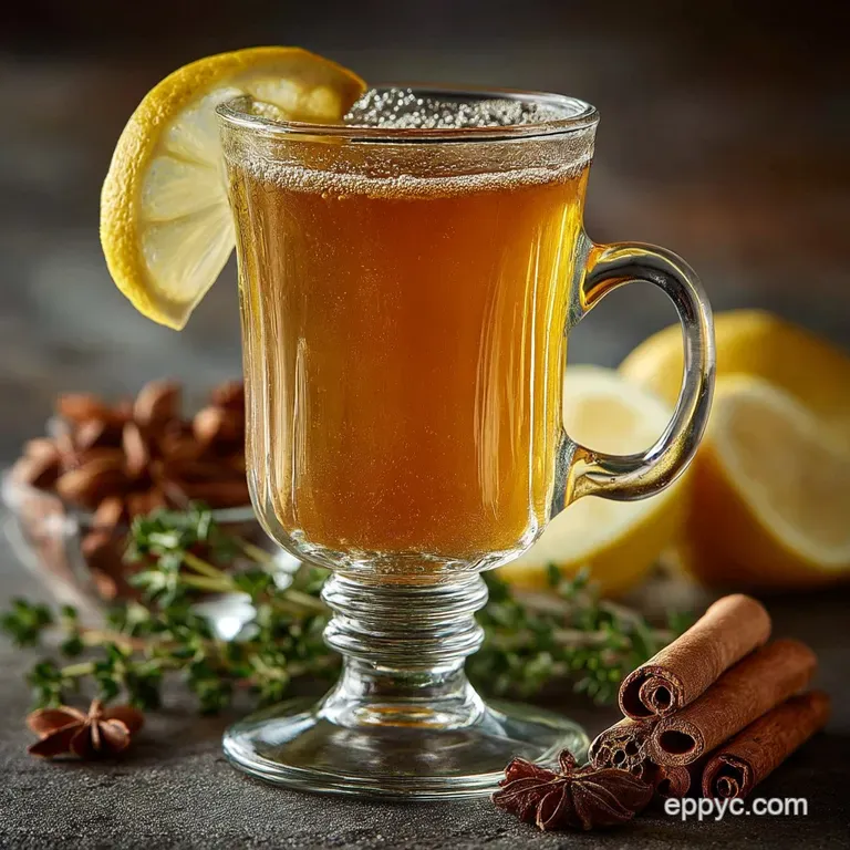 The Classic Comfort Cure A Proper Hot Toddy for Chilly Evenings presentation