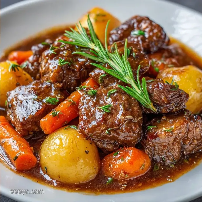 Clean Eating Slow Cooker Beef Stew for Weight Loss