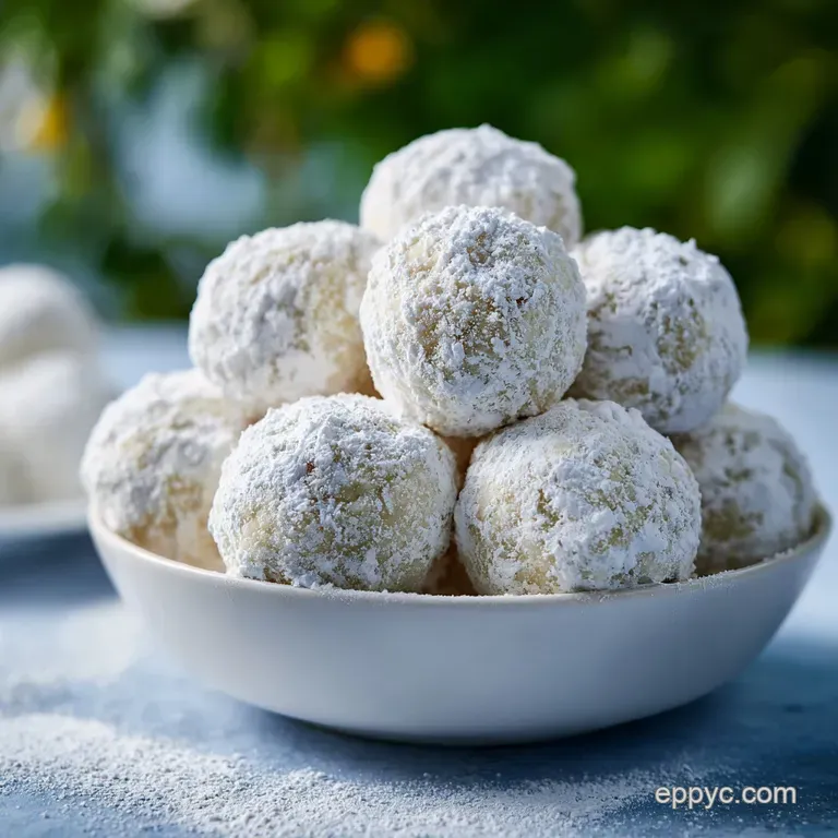 Condensed Milk Snowballs: Guilt-Free