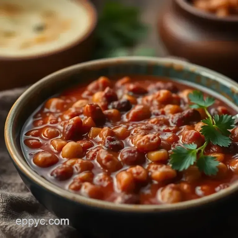 Easy Cooked Chili with Beans for Trail Adventures: My Grandmother&#039 s Hearty Recipe