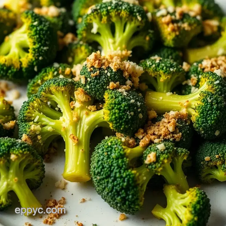 Crack Broccoli: Irresistibly Crispy and Flavor-Packed presentation