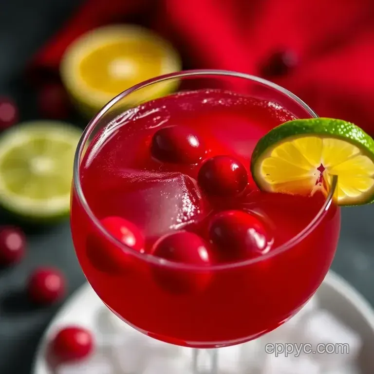 Cranberry Martini: a Festive Twist on a Classic presentation