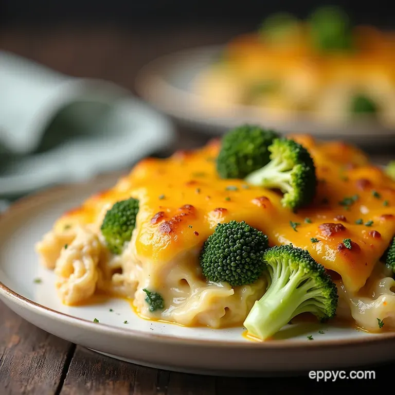 The Golden Crown Chicken Broccoli Bake Creamy Cheesy Comfort Perfected