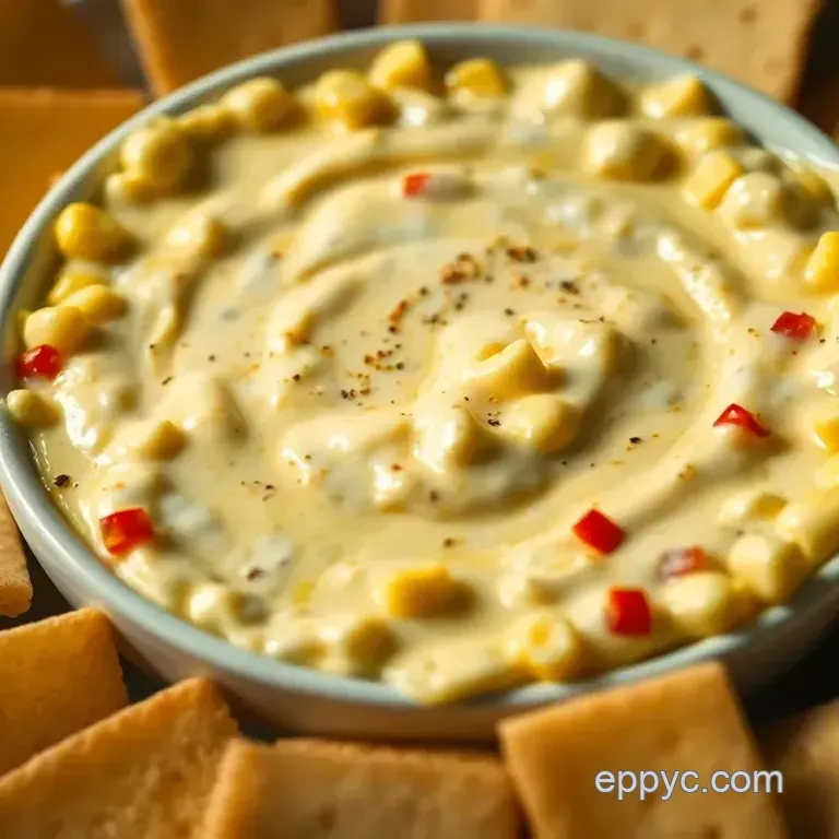 Creamy Corn Dip with a Kick