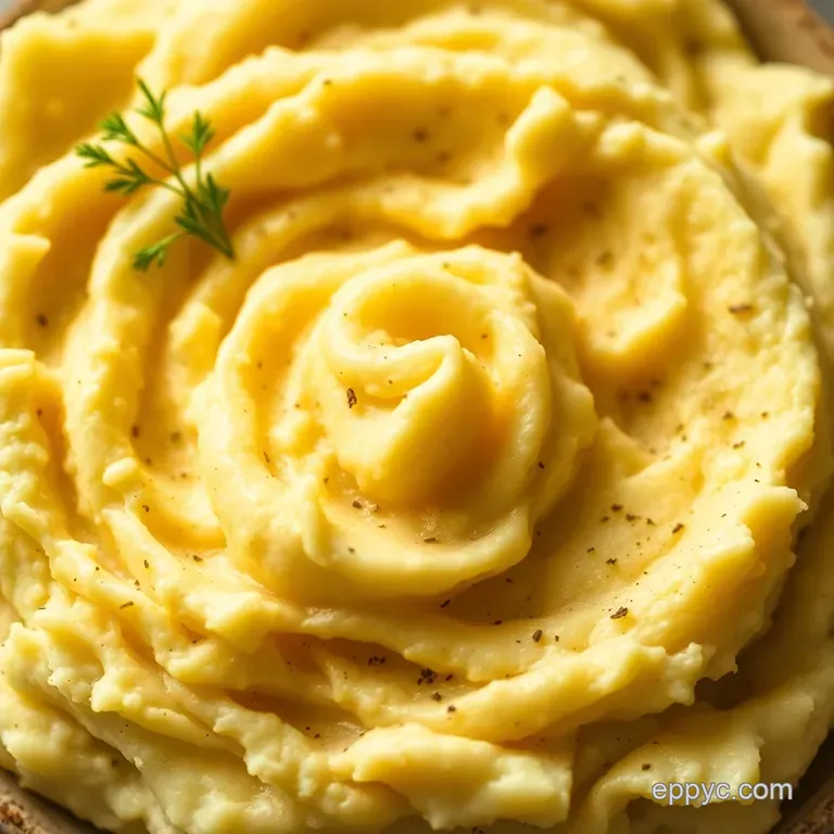 Creamy Dreamy Mashed Potatoes presentation