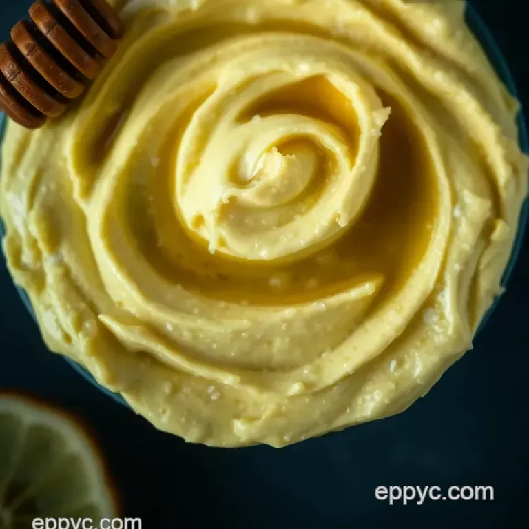 Creamy Honey Butter Delight presentation