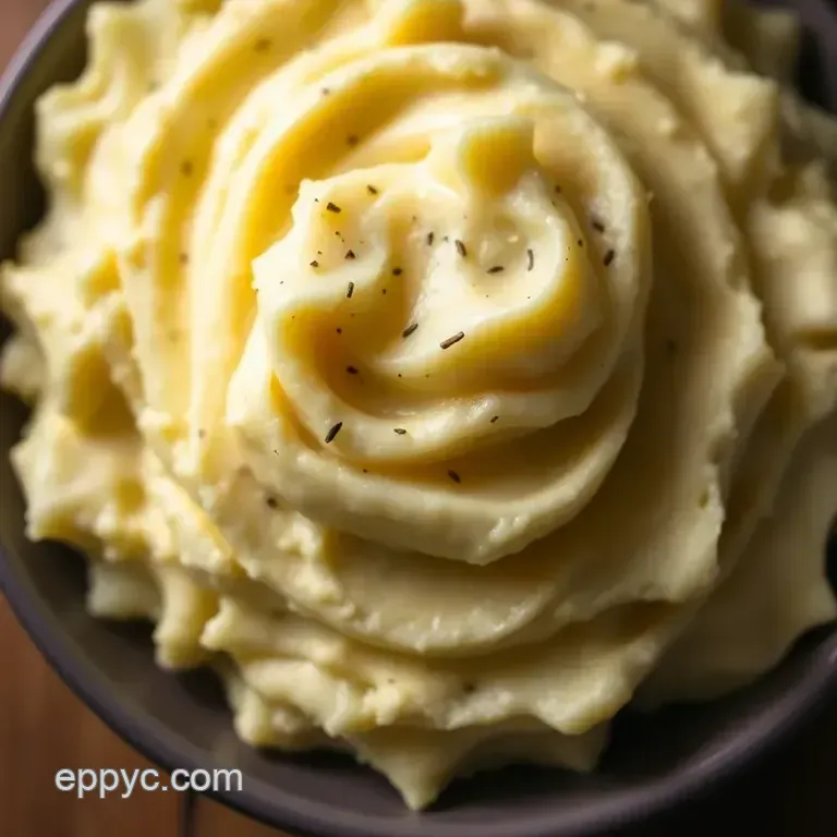 Creamy Instant Pot Mashed Potatoes presentation