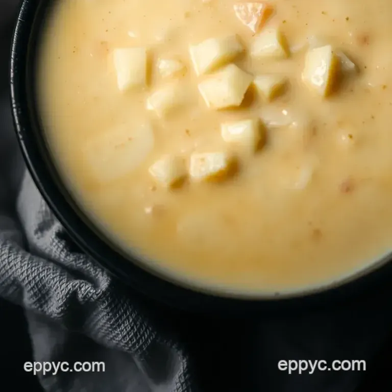 Creamy Instant Pot Potato Soup: Your New Favourite Comfort Dish presentation