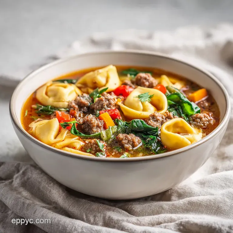 Creamy Italian Sausage Soup: Velvety and Savory