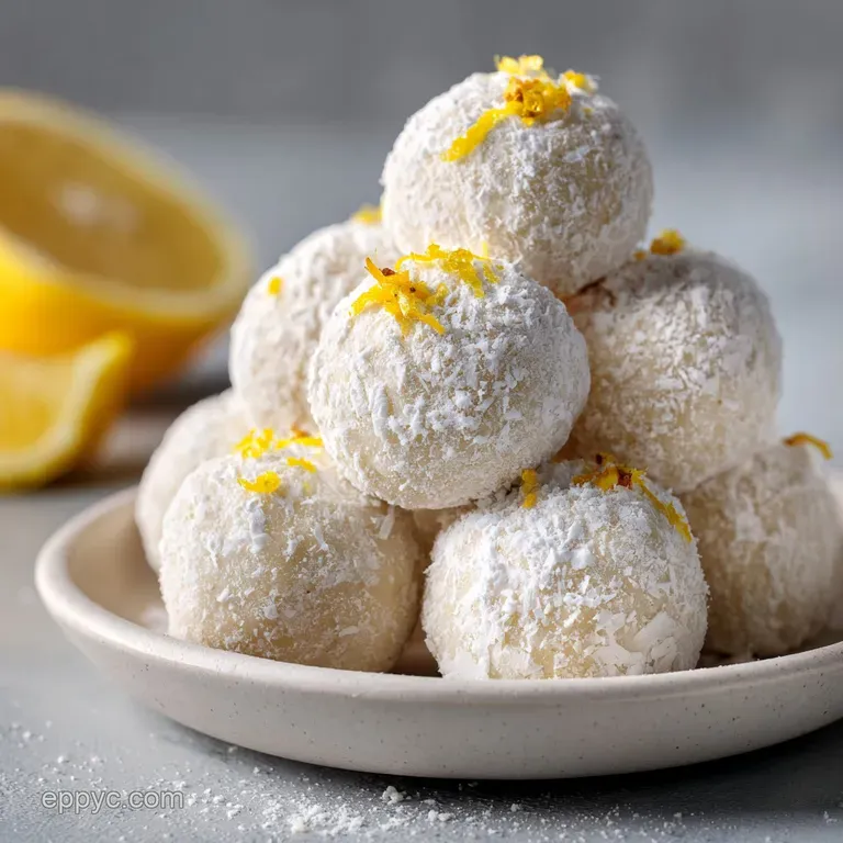 Lemon Truffles: Velvety and Tart