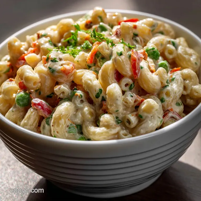 Creamy Macaroni Salad Recipe Easy Best Macaroni Sa presentation