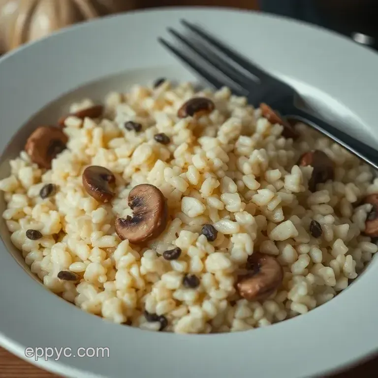 Creamy Mushroom Risotto: The Perfect Use for Frozen Mushrooms