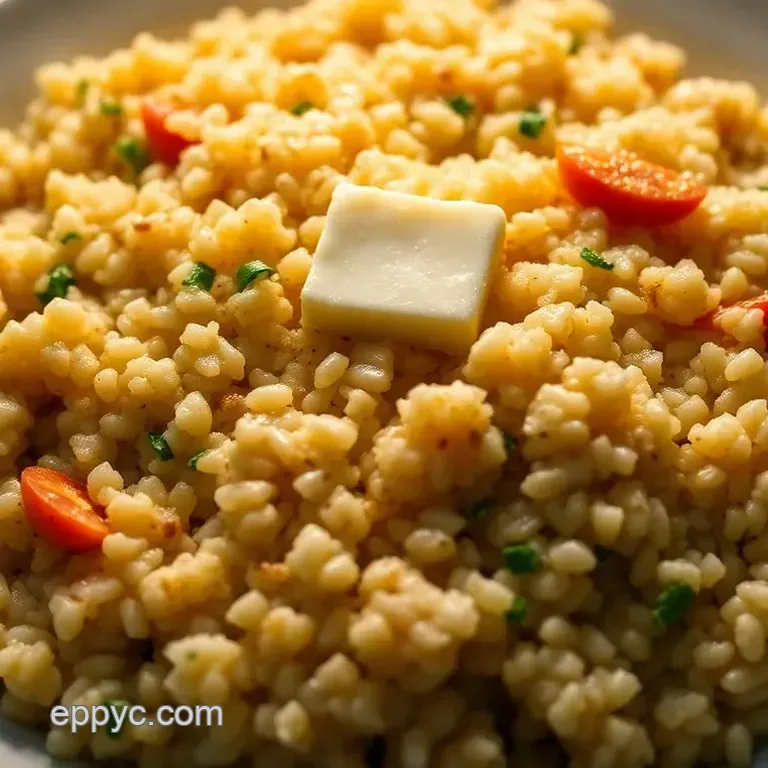 Creamy Mushroom Risotto with Quinoa