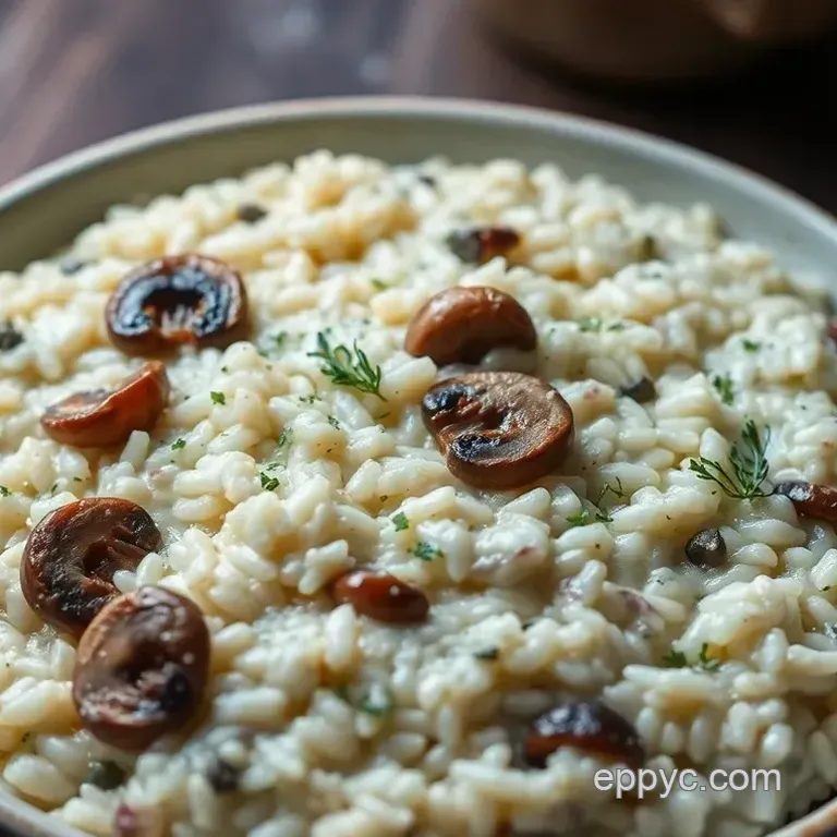 Creamy Mushroom Risotto