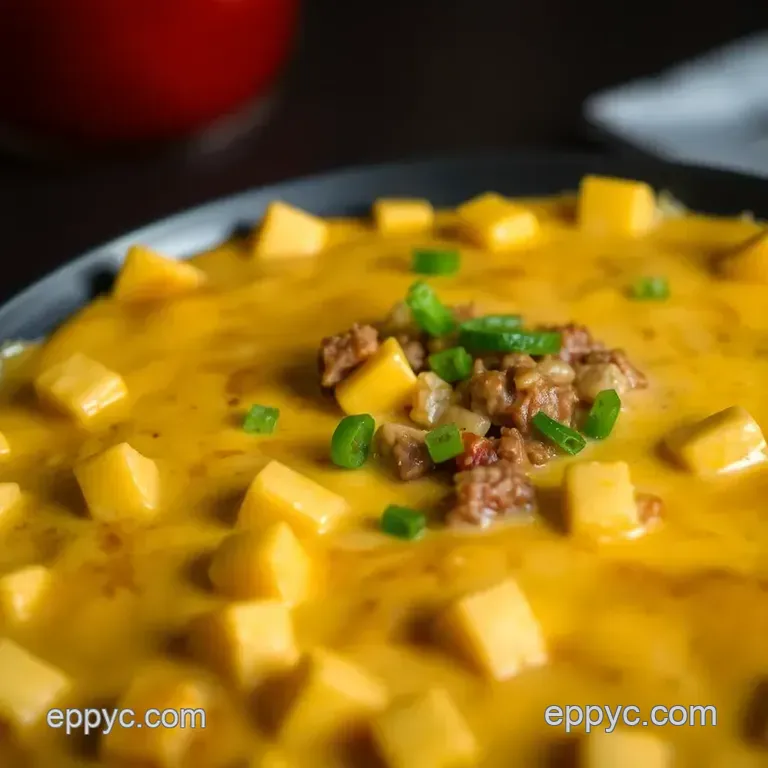 Creamy Queso Rotel Dip: The Ultimate Party Pleaser presentation