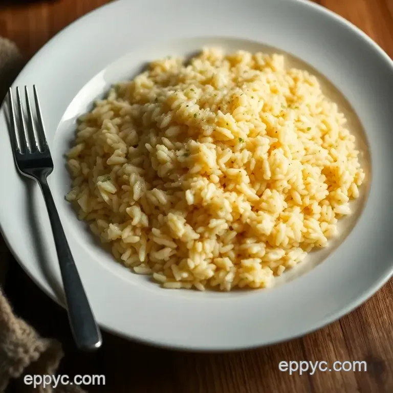 Creamy Risotto alla Milanese: An Ode to Italy presentation