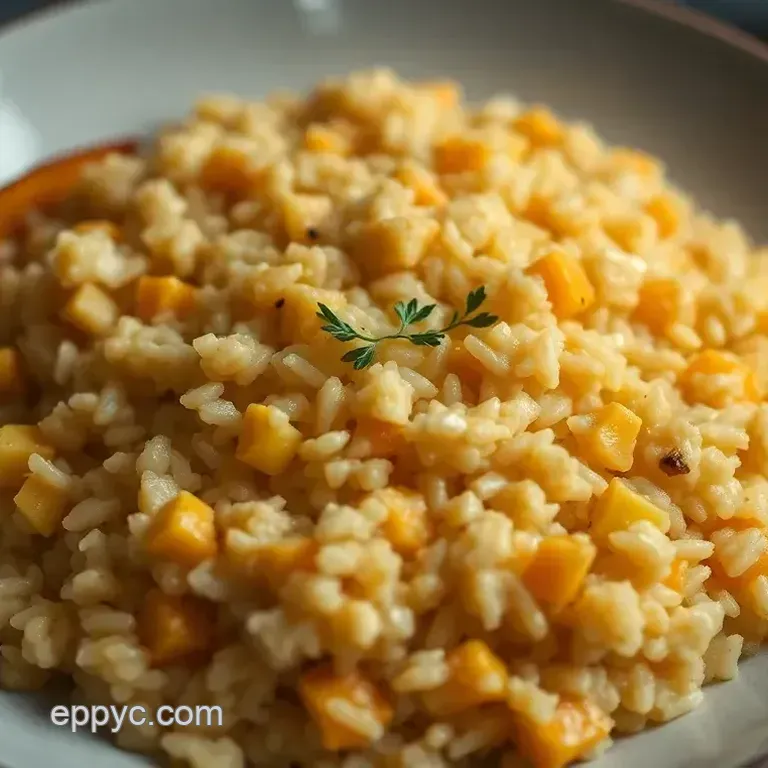 Creamy Savory Pie Pumpkin Risotto