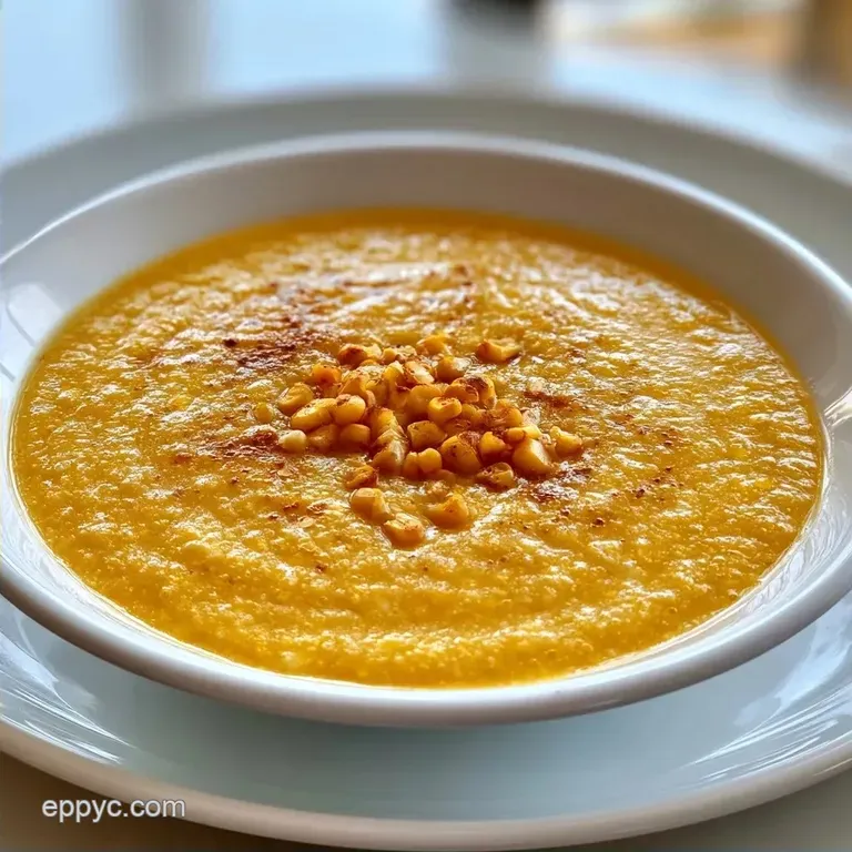Creamy Summer Corn Soup: Velvety and Bright