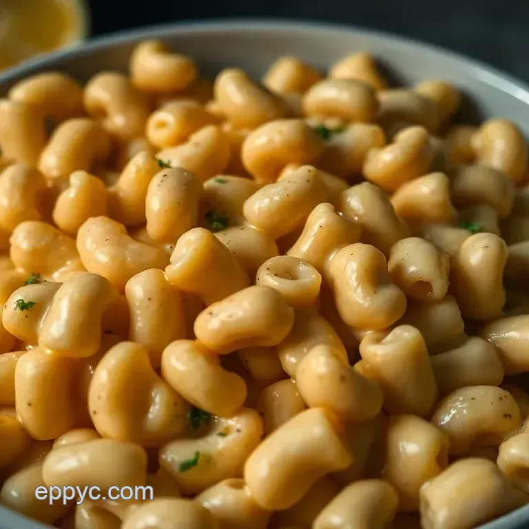 Creamy Vegan Mac n Cheese with Nutritional Yeast