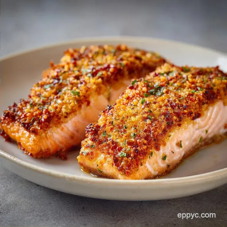 Crispy Air Fryer Salmon: Golden Panko Crust