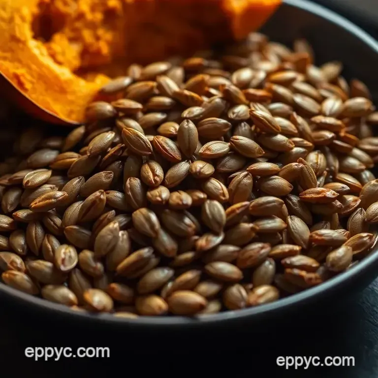 Crispy and Savory Roasted Pumpkin Seeds presentation