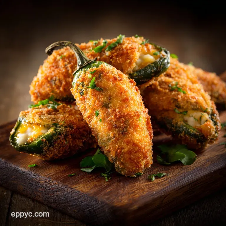 Jalapeno Poppers: Crispy Baked Bacon Stuffed presentation