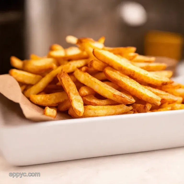Crispy Oven Baked French Fries Pubstyle Perfection at Home presentation