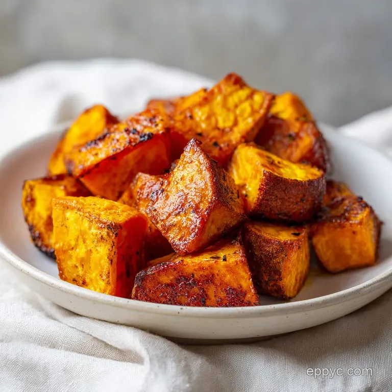 Crispy Roasted Sweet Potatoes: Perfectly Caramelized