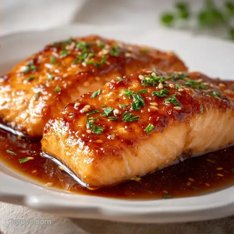 Crispy Skin Glazed Salmon: Honey-Glazed and Seared