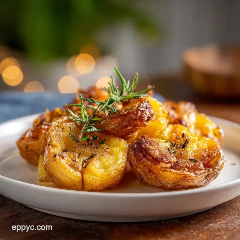 Smashed Potatoes: Crispy and Buttery