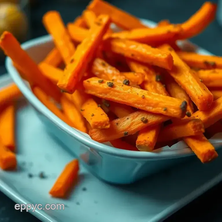 Crispy Sweet Potato Fries: A Delightful Twist on a Classic