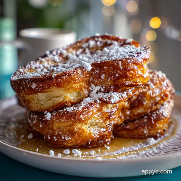 Croissant French Toast: Shatter Crisp