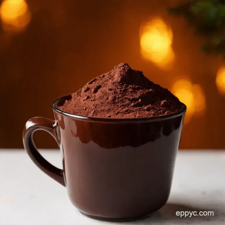Death by Chocolate Homemade Hot Cocoa Mix presentation