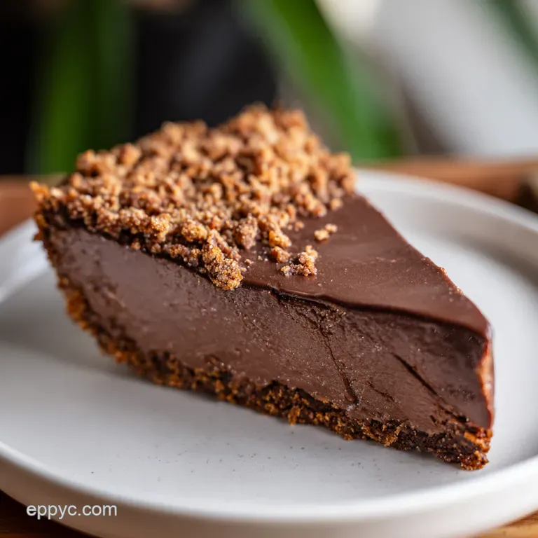 Decadent Double Chocolate Dream Pie
