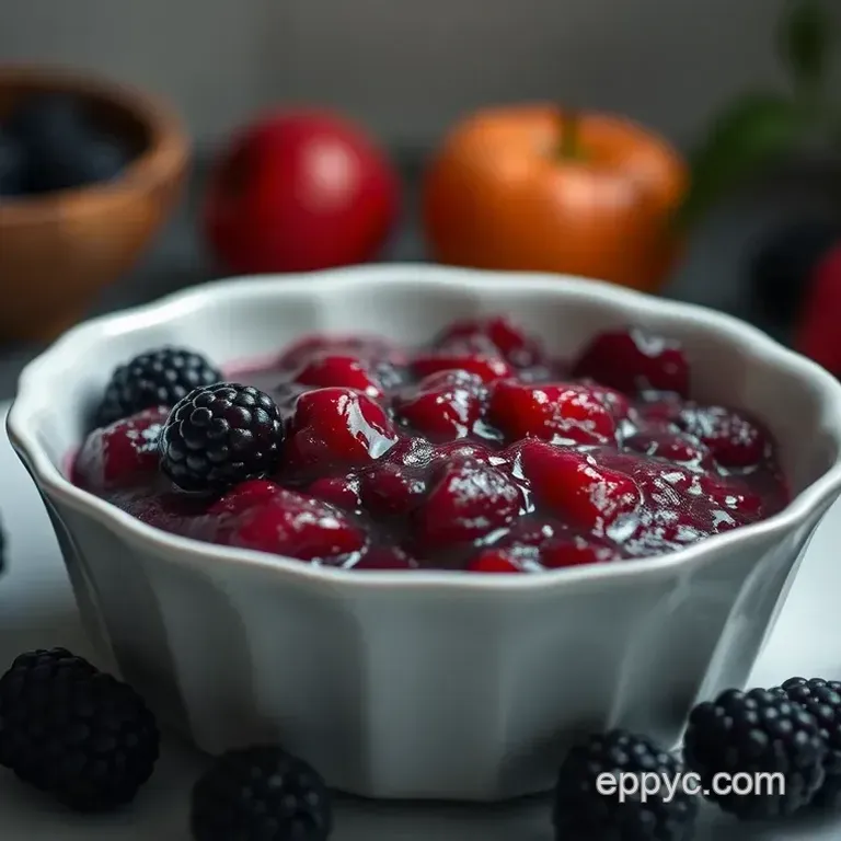 Delicious Blackberry Compote