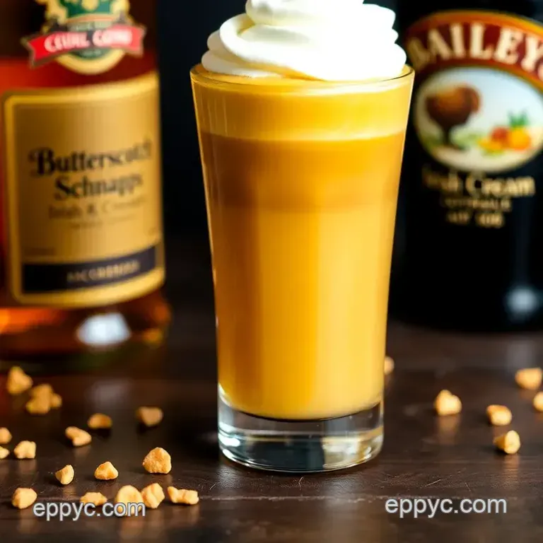 Delicious Buttery Nipple Shot: a Creamy Cocktail Delight presentation