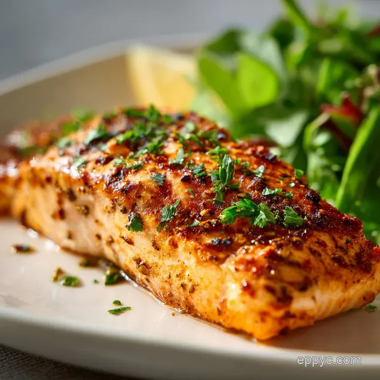 Dijon Baked Salmon: Flaky and Velvety