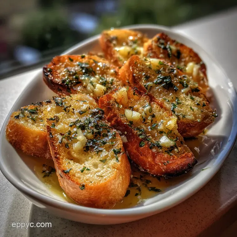 Golden-brown, crispy appetizer bites arranged on a slate board, garnished with vibrant green herbs and flecks of garlic.