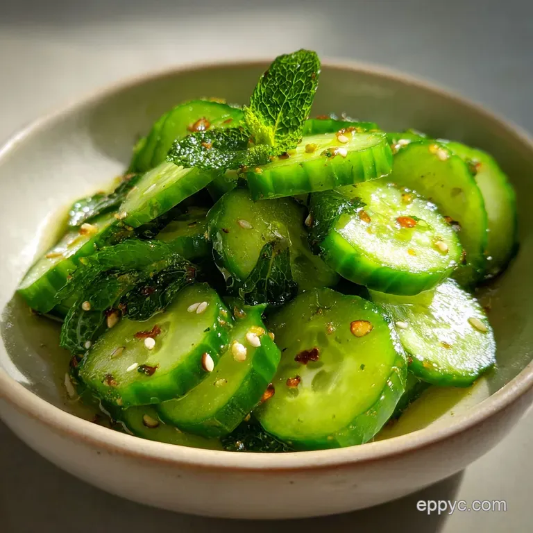 Easy Asian Cucumber Salad