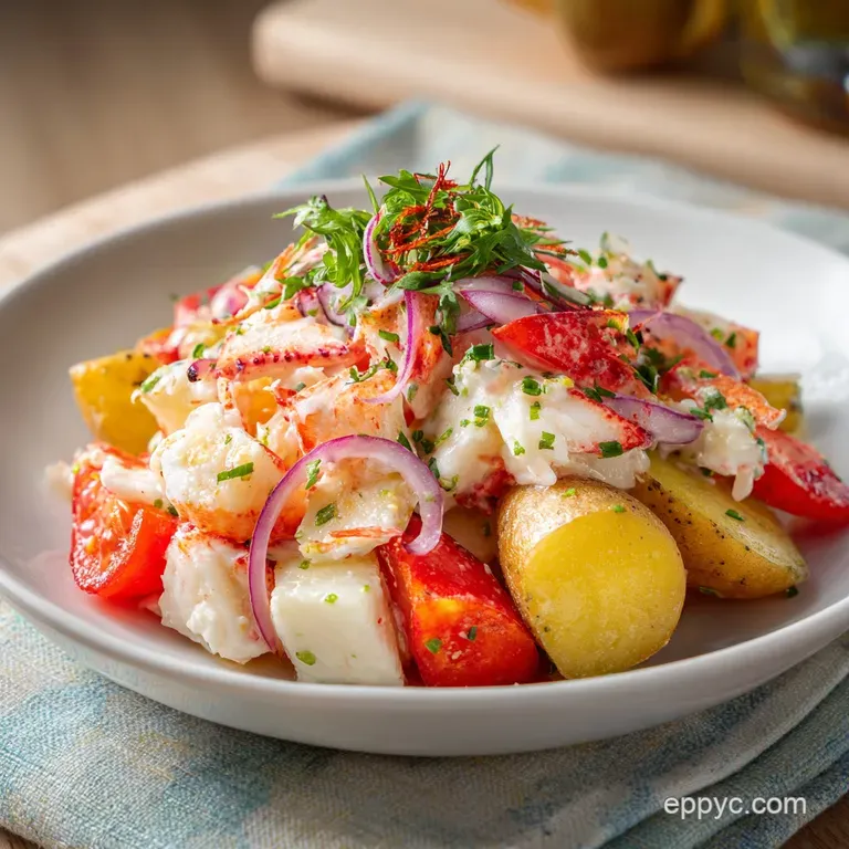 Crab Seafood Salad: Creamy and Refreshing