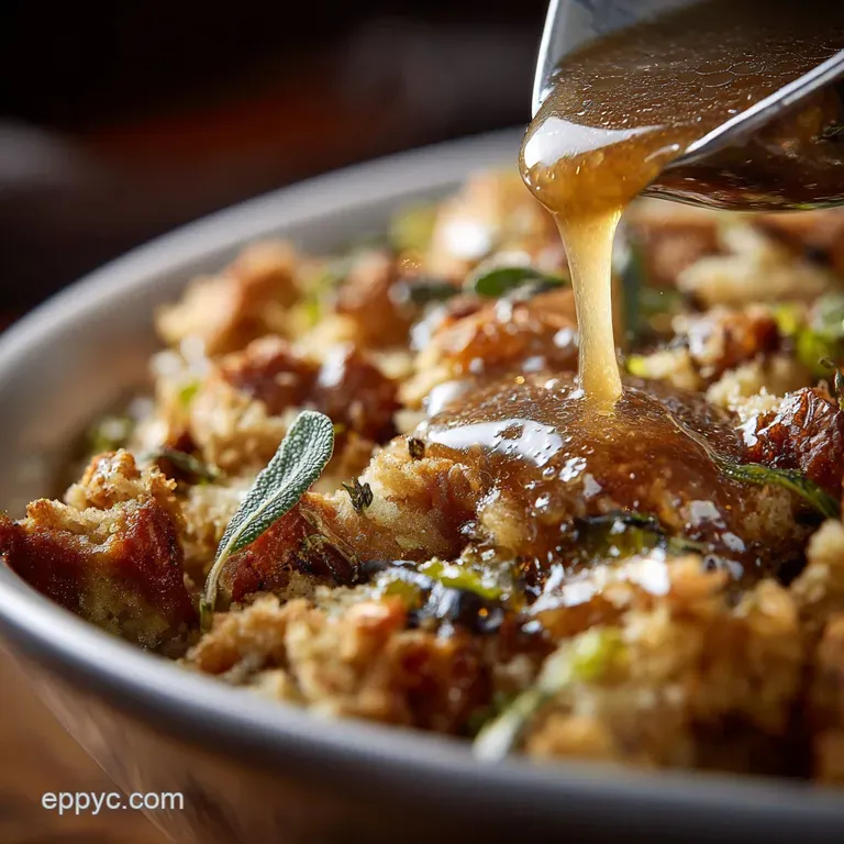 Crockpot Dressing: the Hands-Off Hero Classic Sage and Thyme Recipe presentation