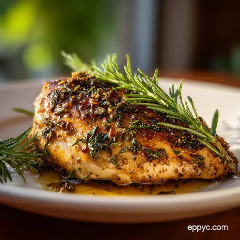 Easy Chicken Recipe with Garlic and Herbs