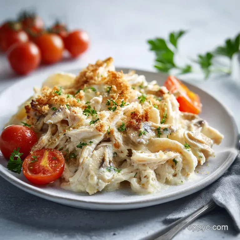Turkey Tetrazzini: the Ultimate Comfort Casserole presentation