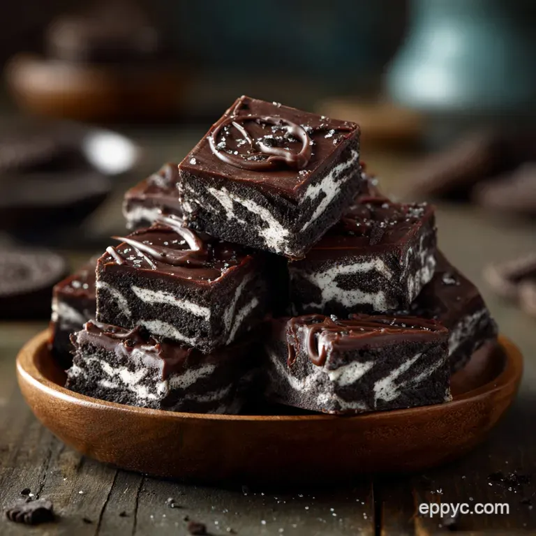 Oreo Fudge: the Ultimate No-Fuss 3-Ingredient Recipe presentation