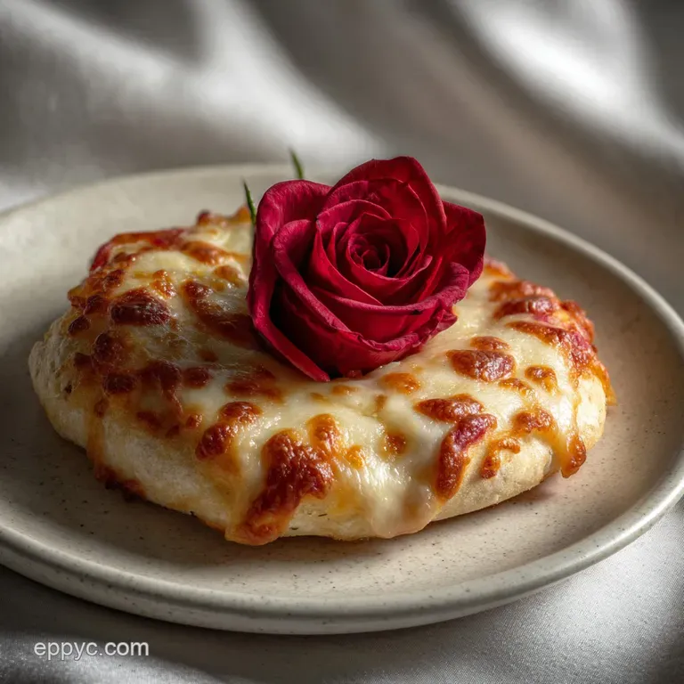 Easy Pizza Rose for Valentines Day