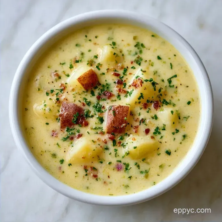 Creamy Easy Slow Cooker Potato Soup